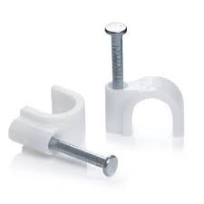 100 Pieces cable clips, wire clips